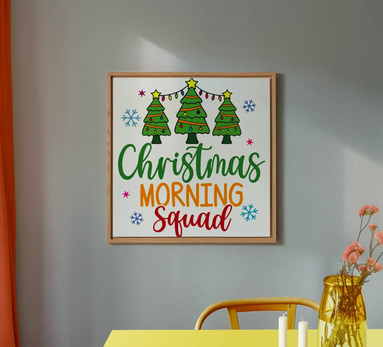 Christmas Morning Squad forex plate by onefeelshop