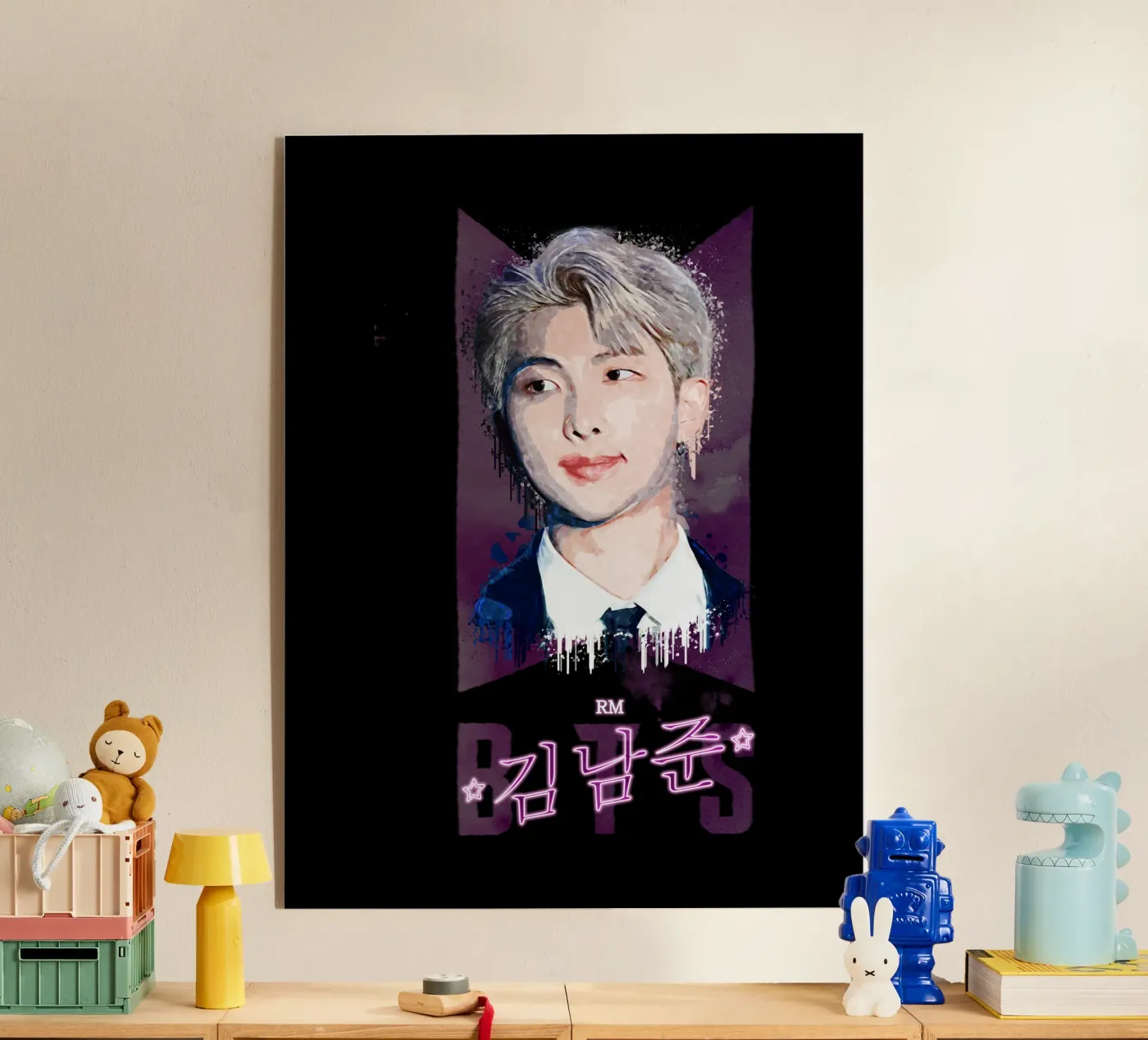 Kim Nam-Joon (RM) plexiglass da Gunawan Rb