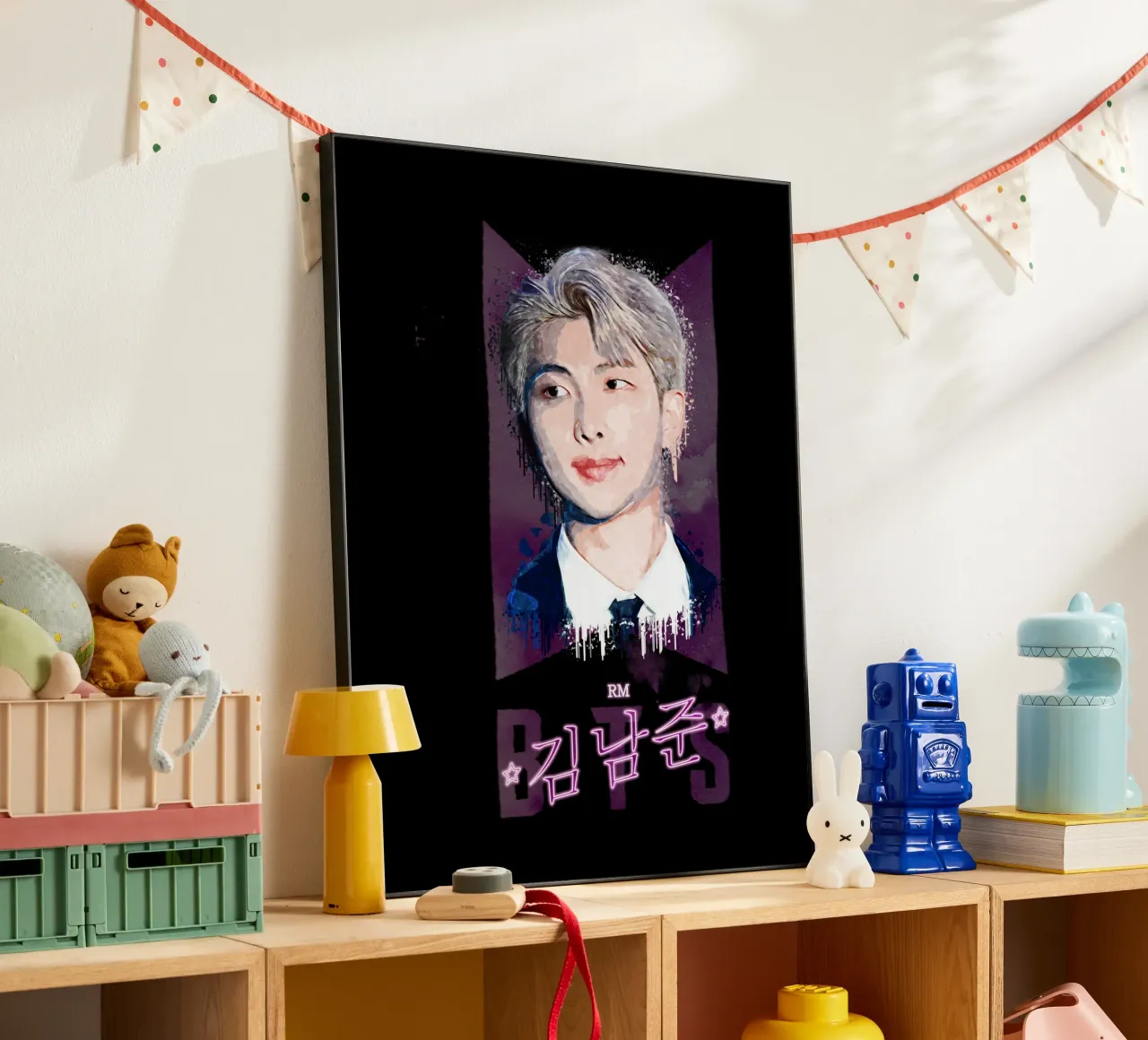 Kim Nam-Joon (RM) alluminio dibond da Gunawan Rb
