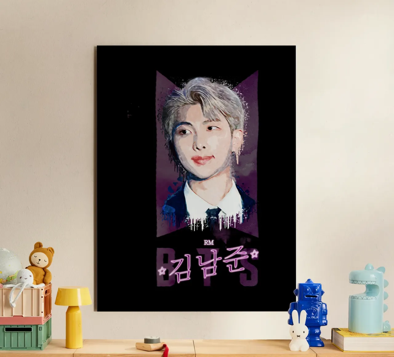 Kim Nam-Joon (RM) alluminio dibond da Gunawan Rb