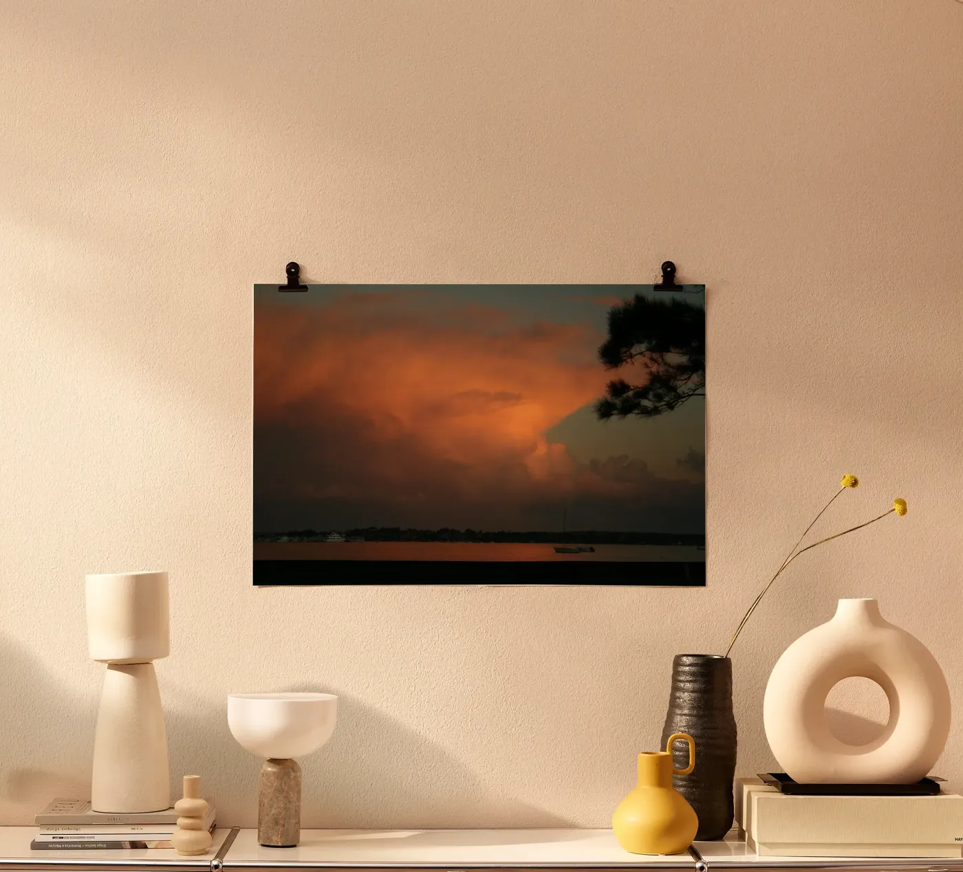 Sunset Australia poster van Augenblicke-foto
