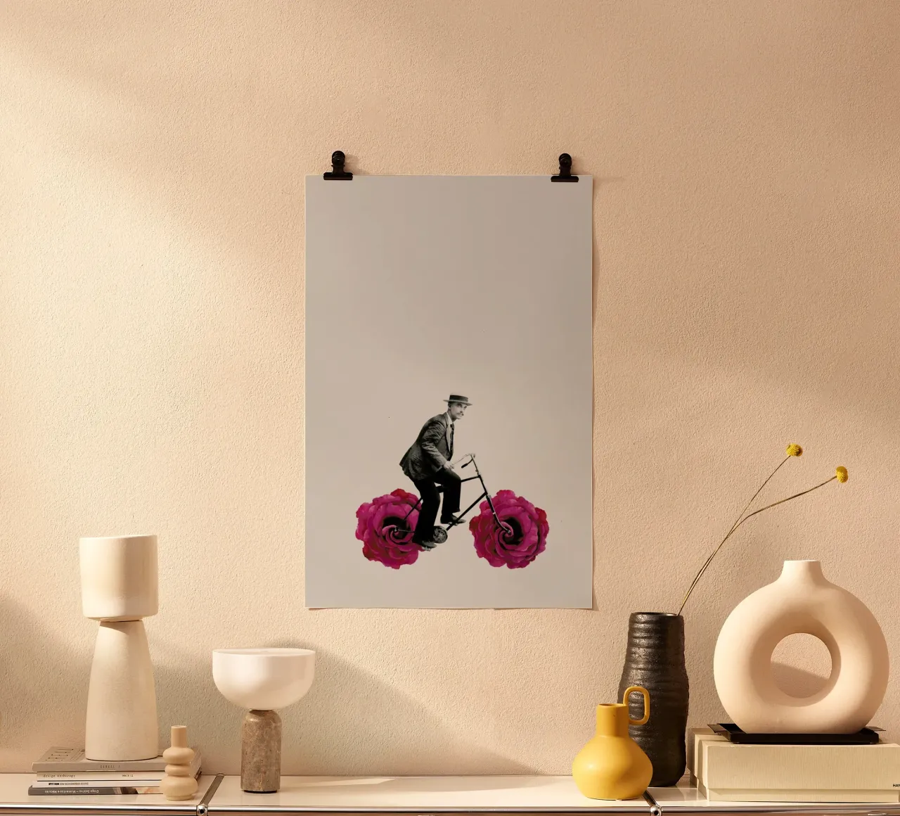 Frühling poster con telaio in alluminio da typealive