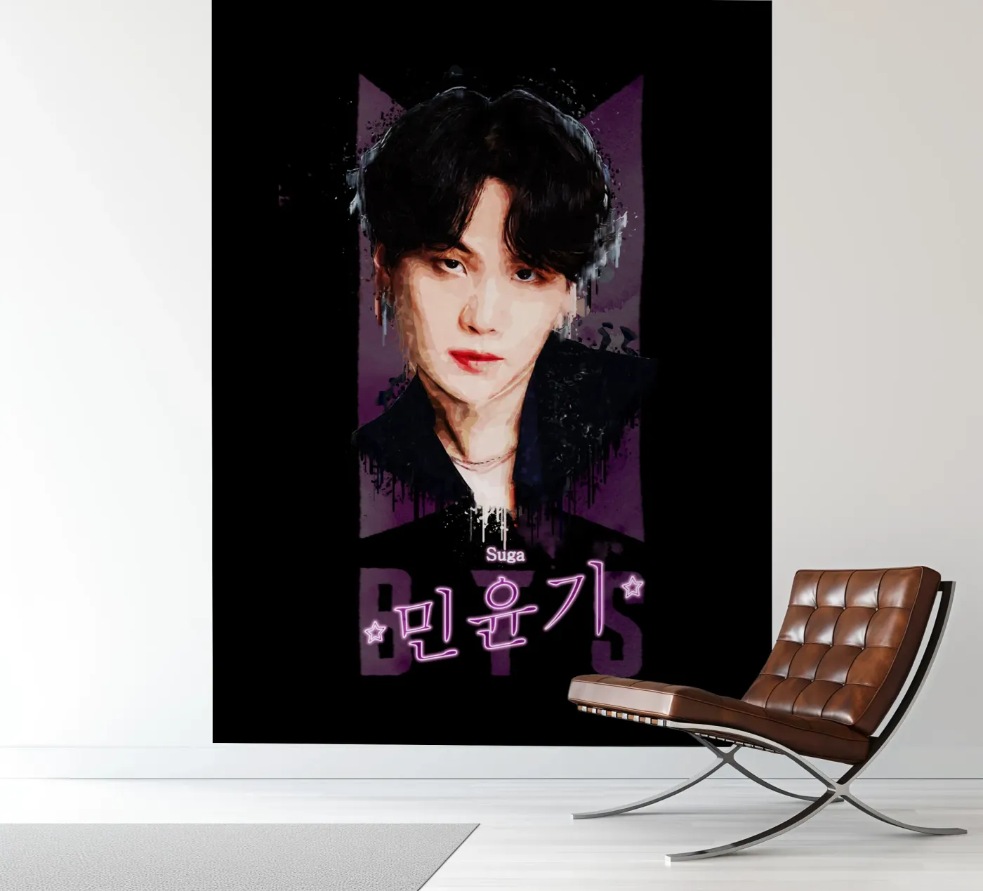 Suga fotobehang van Gunawan Rb