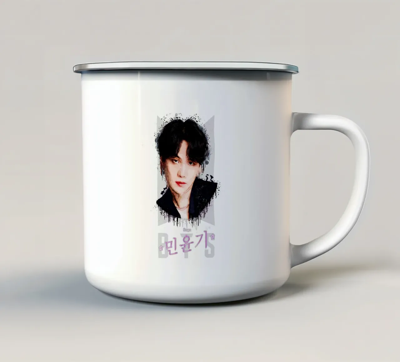 Suga tazza in smalto da Gunawan Rb