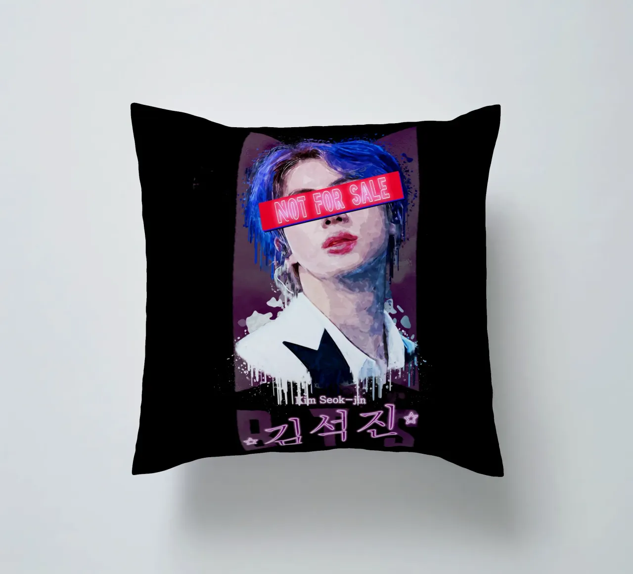 Kim Seok-jin Non in vendita cuscino da Gunawan Rb