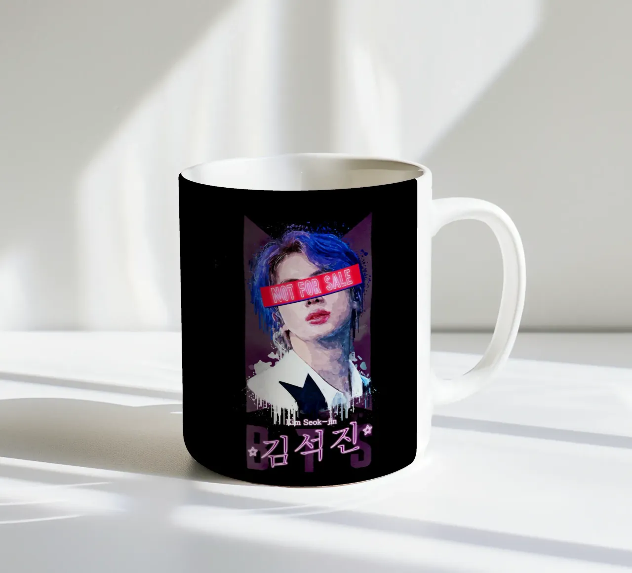 Kim Seok-jin Non in vendita tazza in ceramica da Gunawan Rb