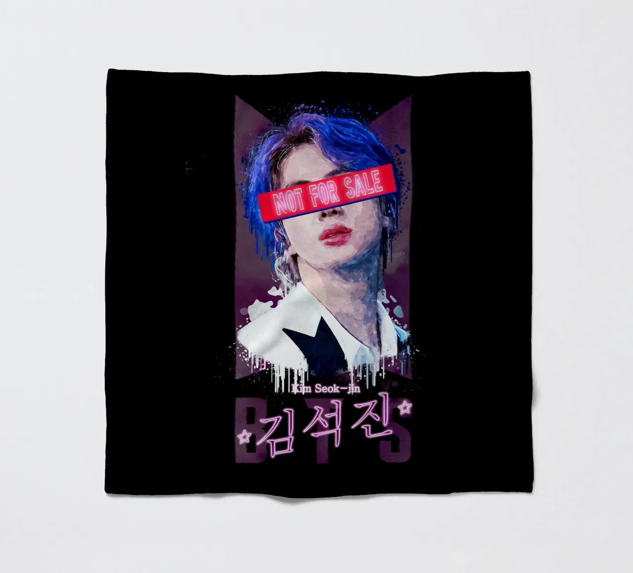Kim Seok-jin Non in vendita coperta in pile da Gunawan Rb
