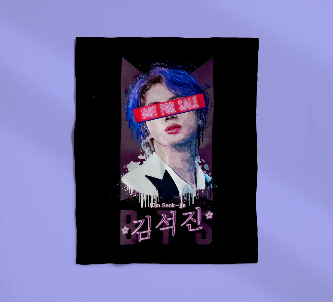 Kim Seok-jin Non in vendita coperta in pile da Gunawan Rb