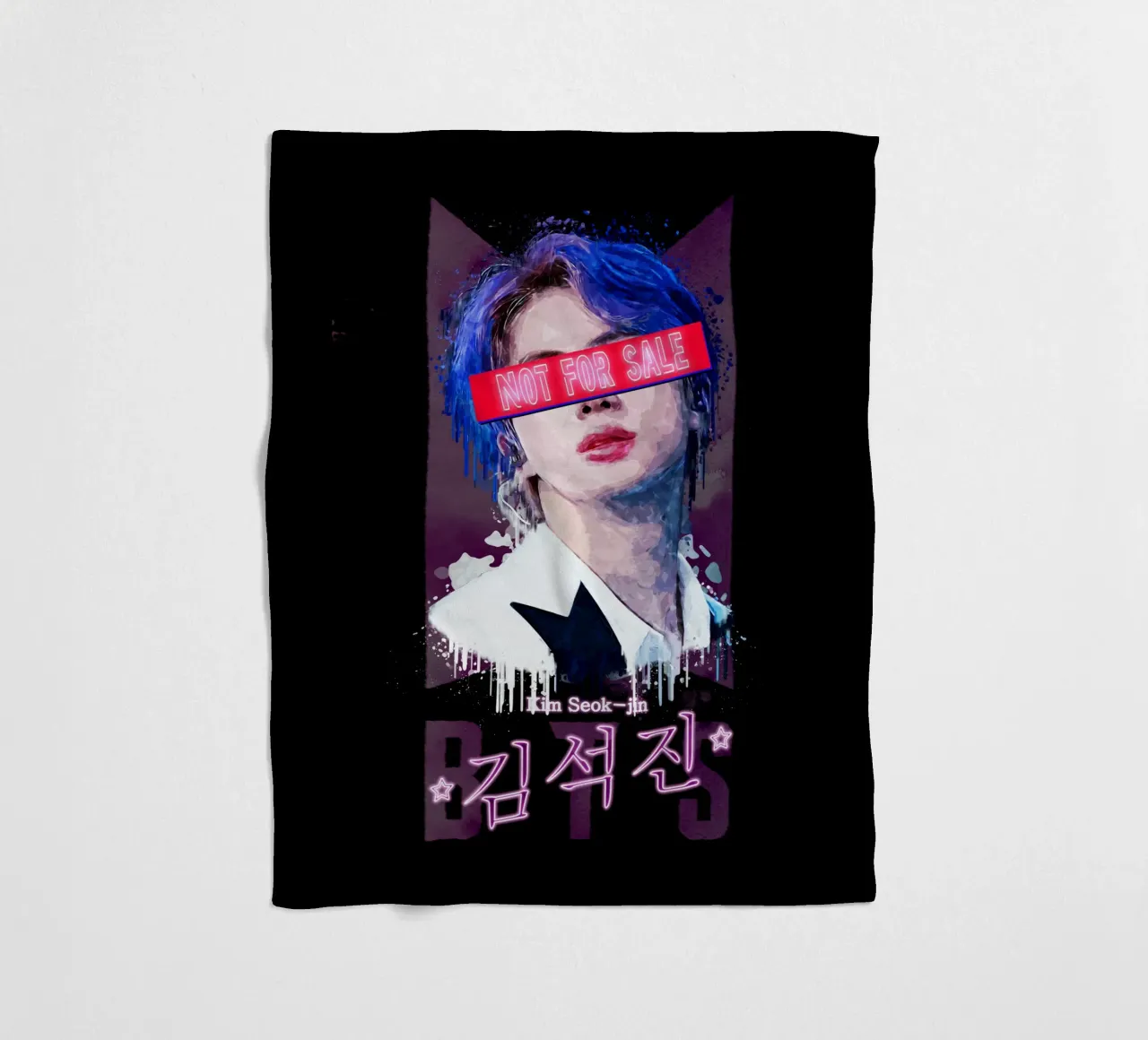 Kim Seok-jin Non in vendita coperta in pile da Gunawan Rb