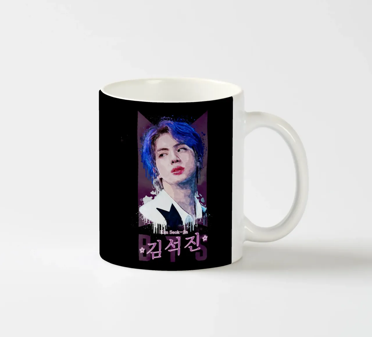Kim Seok-jin (BTS) tazza in ceramica da Gunawan Rb
