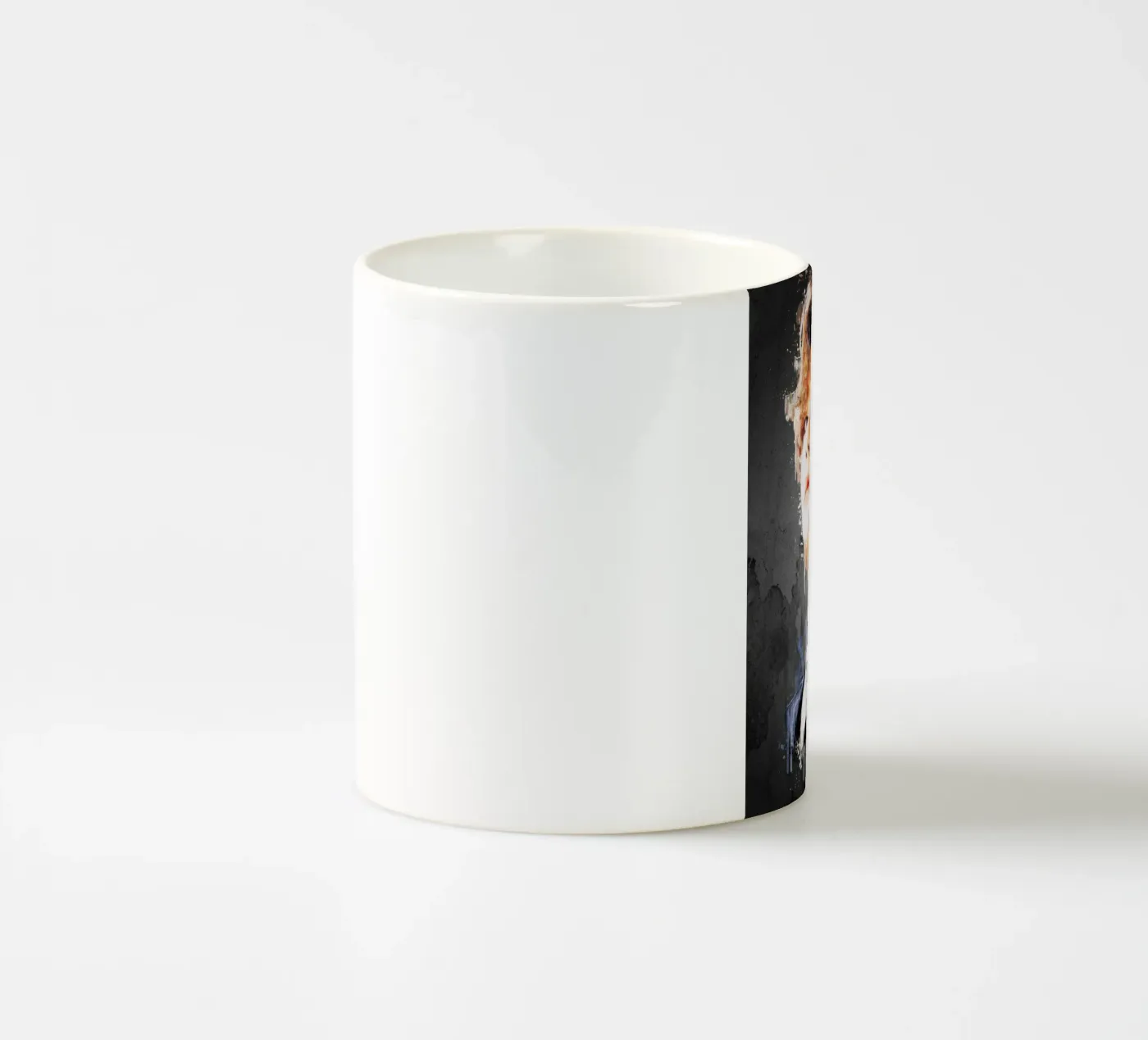 v ceramic mug by Gunawan Rb