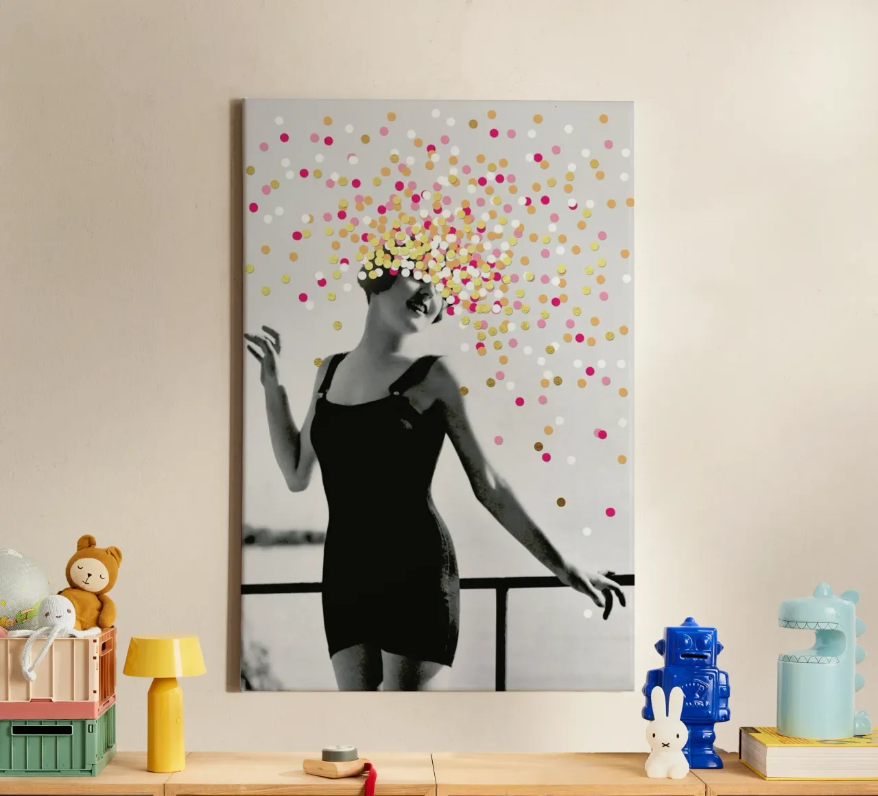 Inspire canvas met Baklijst van typealive