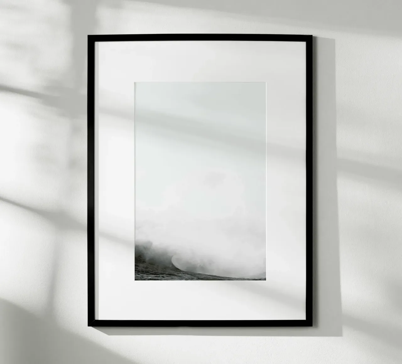 Landscape No. 27 poster con telaio in alluminio da typealive