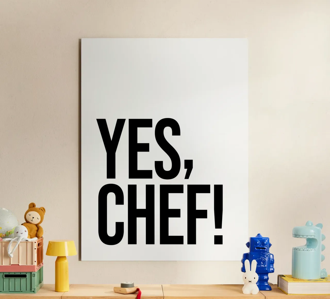 Sì Chef preventivo alluminio dibond da Paigaam Studio