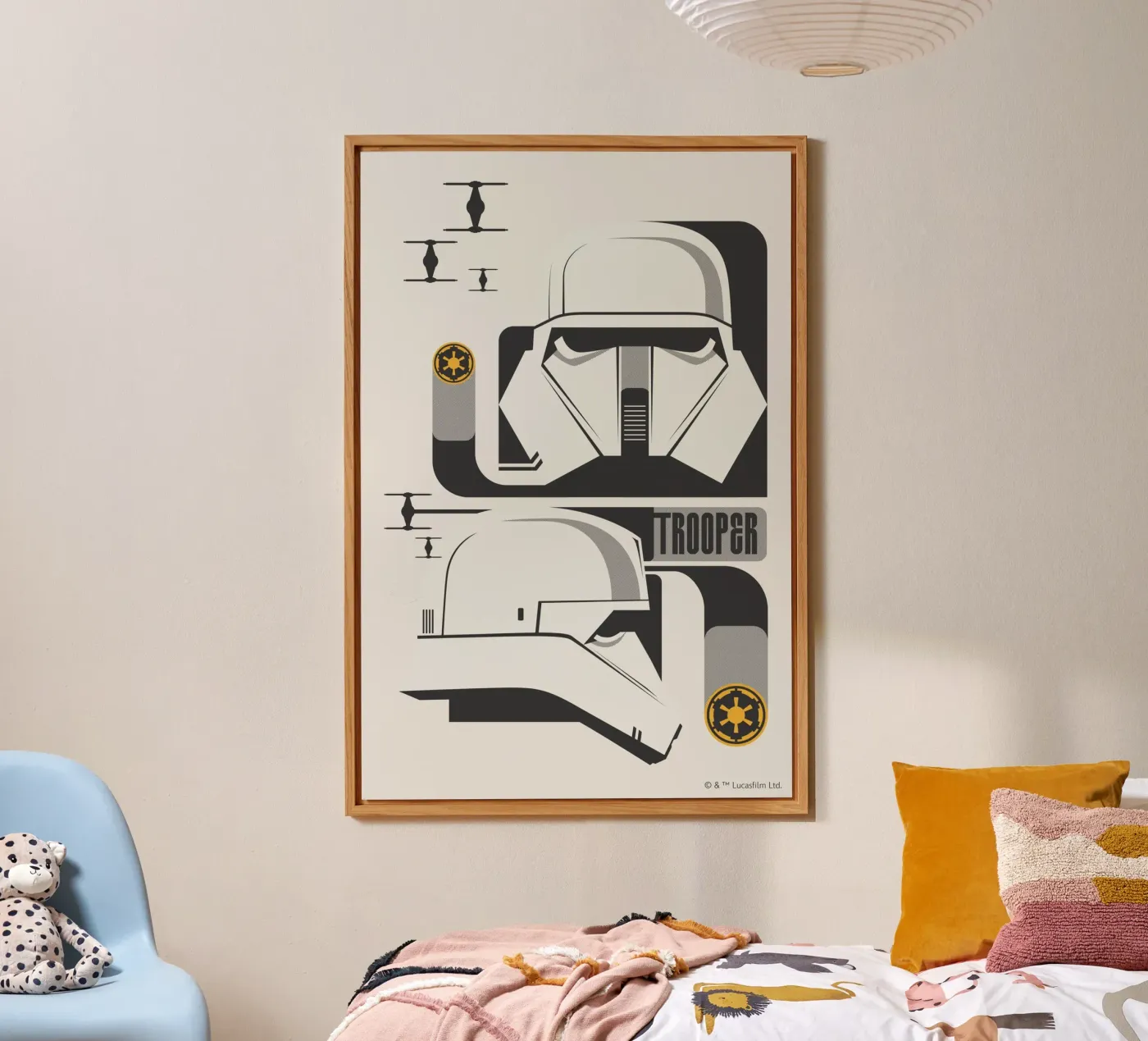 TROOPER alluminio dibond da Star Wars