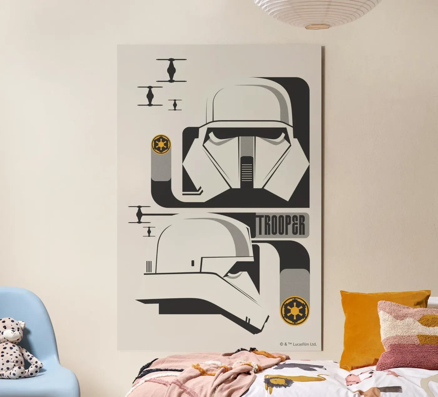 TROOPER alluminio dibond da Star Wars