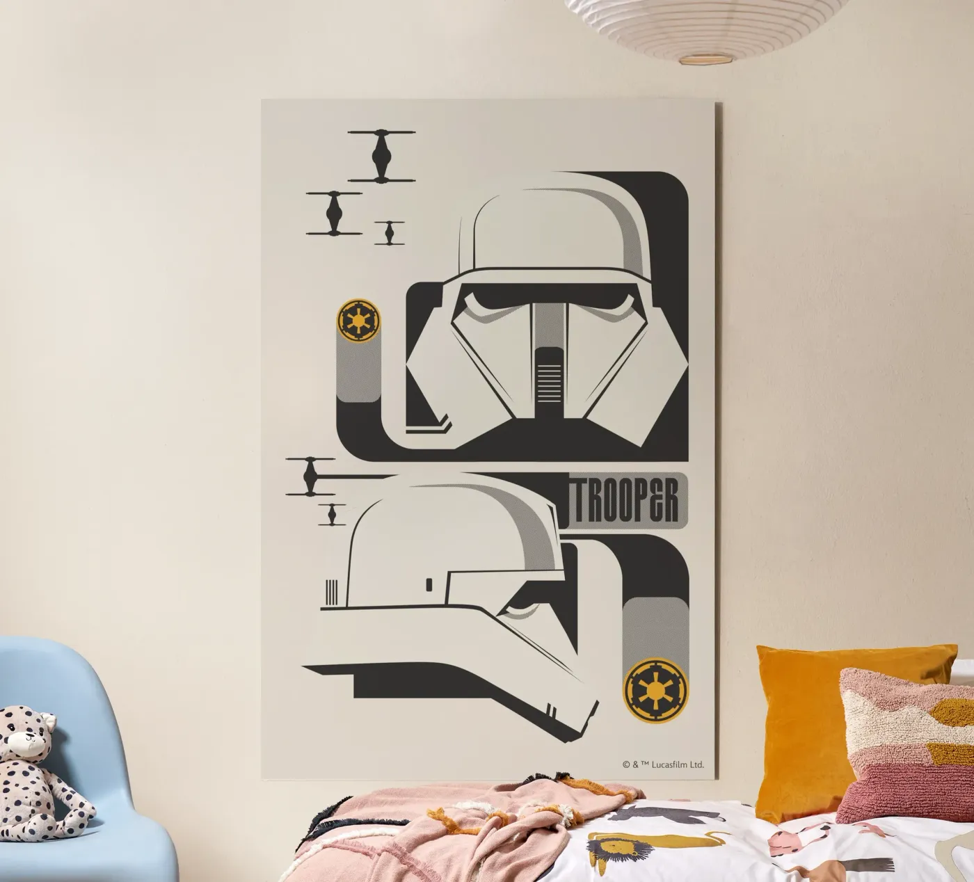TROOPER alluminio dibond da Star Wars