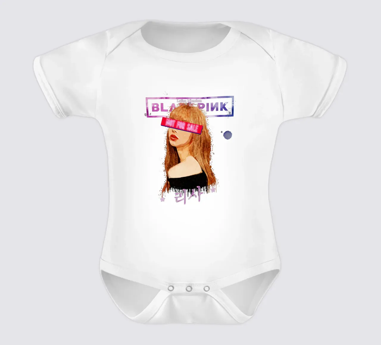 Lalisa Manoban Non in vendita body neonato maniche corte da Gunawan Rb