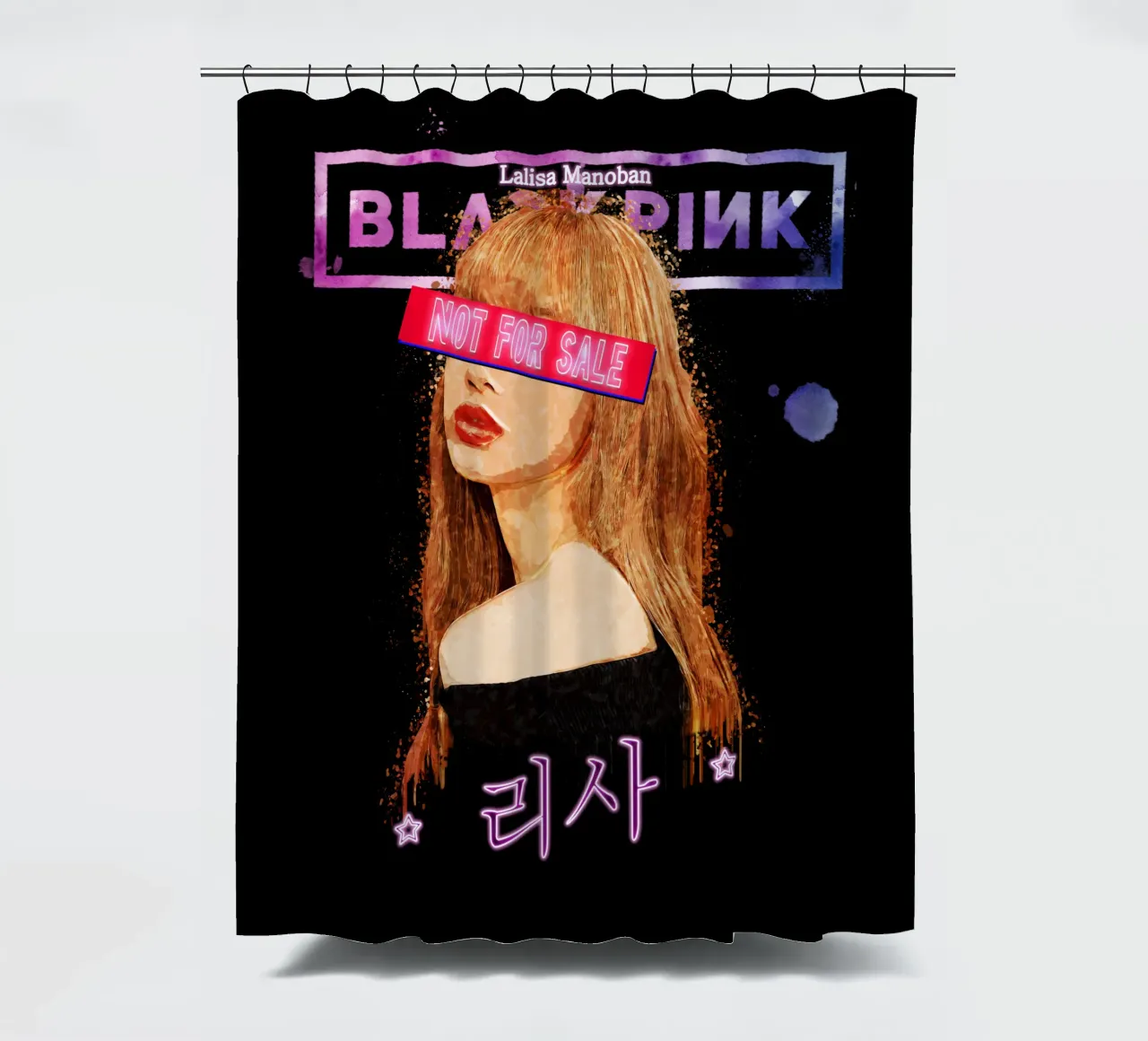 Lalisa Manoban Non in vendita tenda da doccia da Gunawan Rb