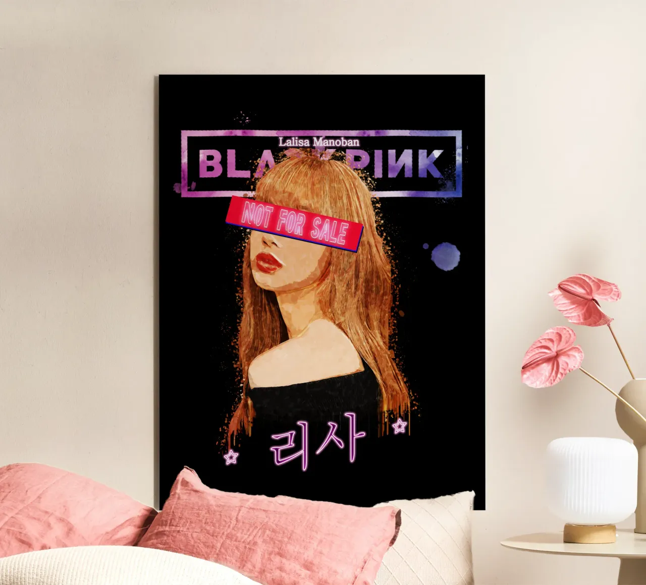 Lalisa Manoban Non in vendita alluminio dibond da Gunawan Rb