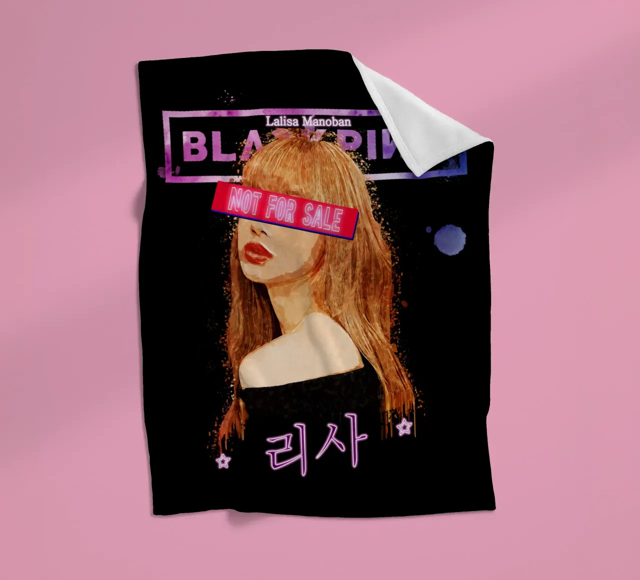 Lalisa Manoban Non in vendita coperta in pile da Gunawan Rb