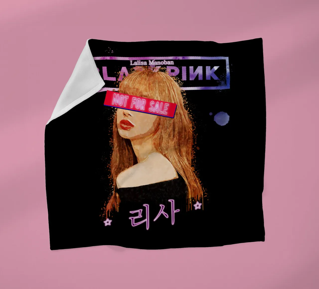 Lalisa Manoban Non in vendita coperta in pile da Gunawan Rb