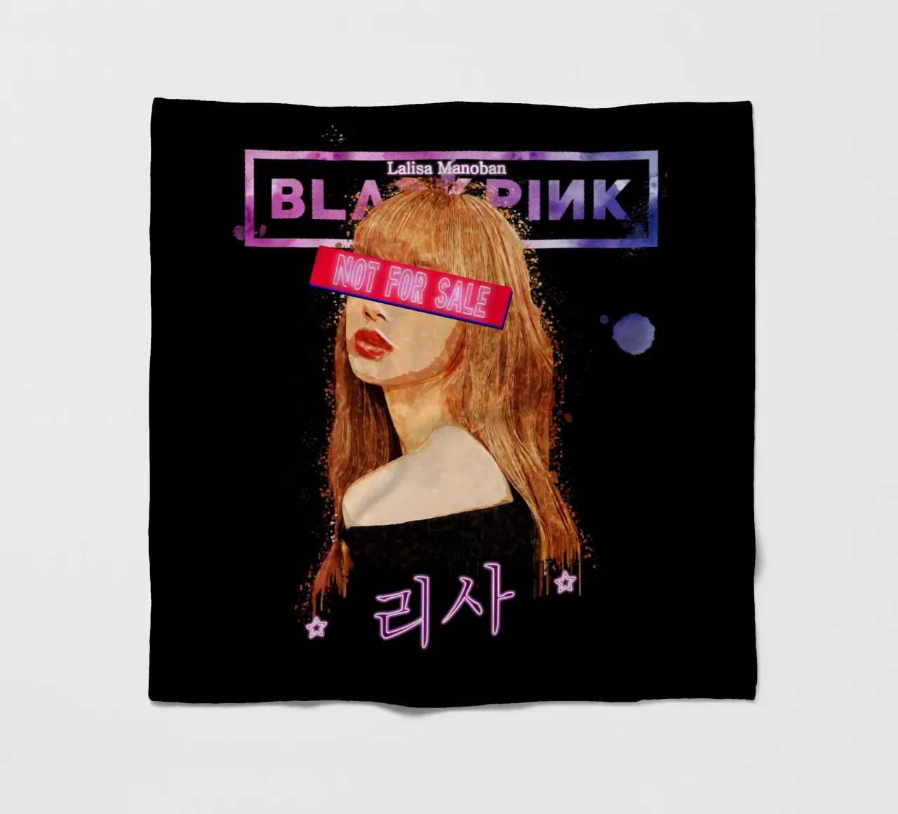 Lalisa Manoban Non in vendita coperta in pile da Gunawan Rb