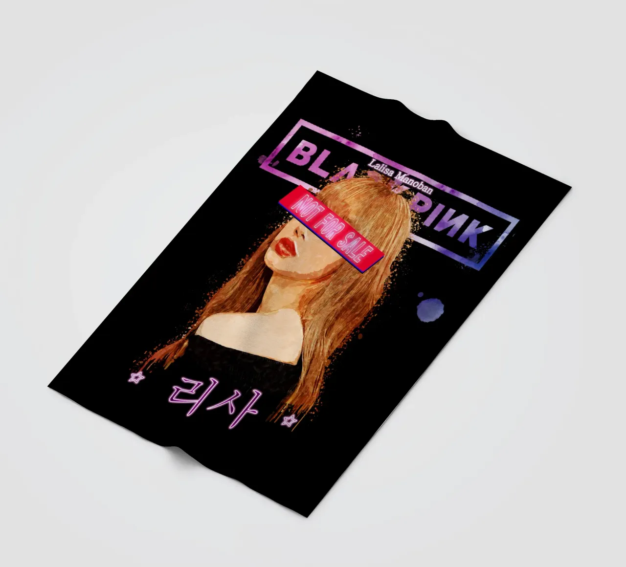 Lalisa Manoban Non in vendita coperta in pile da Gunawan Rb
