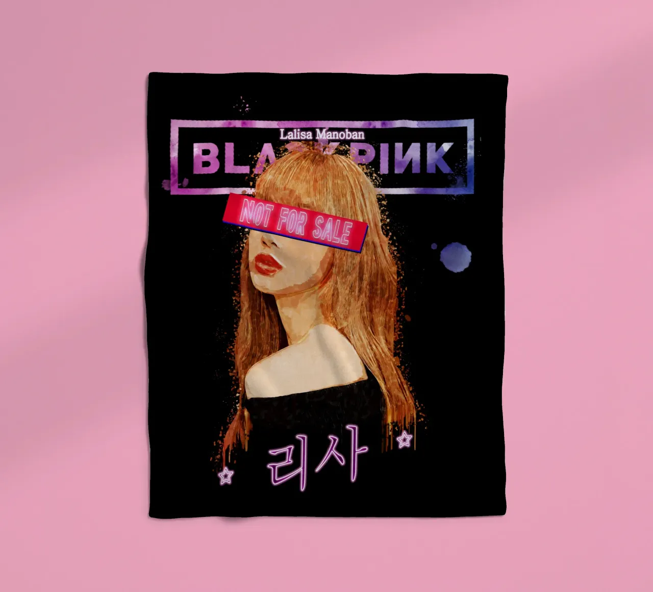 Lalisa Manoban Non in vendita coperta in pile da Gunawan Rb