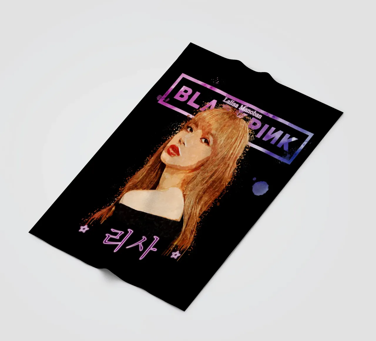 Lalisa Manoban coperta in pile da Gunawan Rb