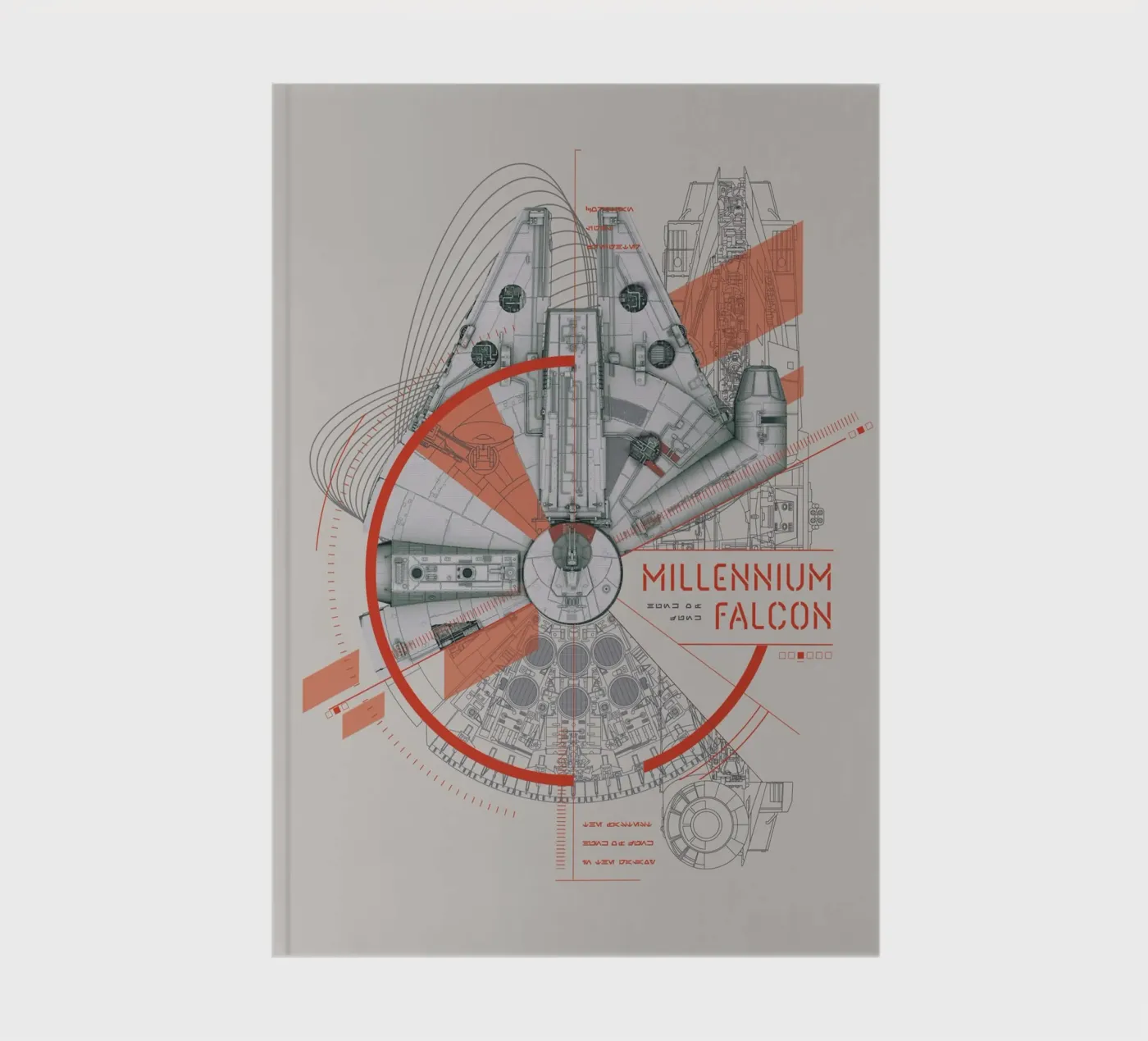 MILLENNIUM FALCON carnet de Star Wars
