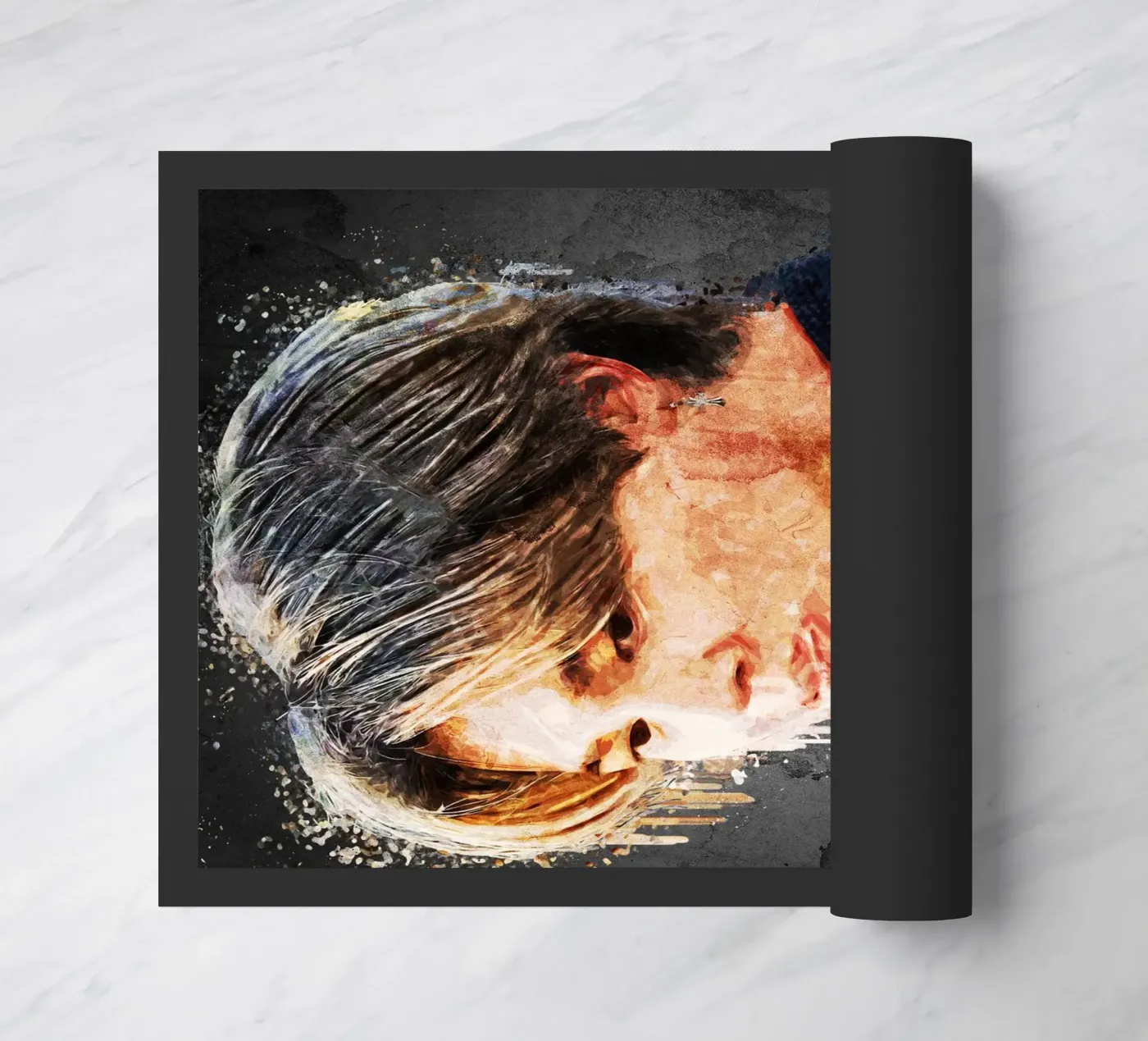 Jimin doormat by Gunawan Rb