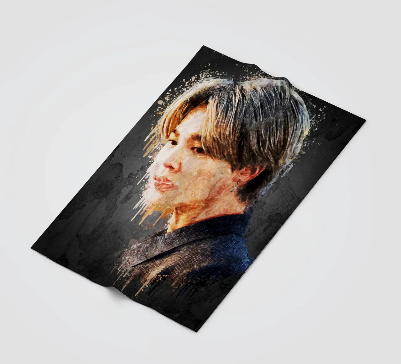 Jimin coperta in pile da Gunawan Rb