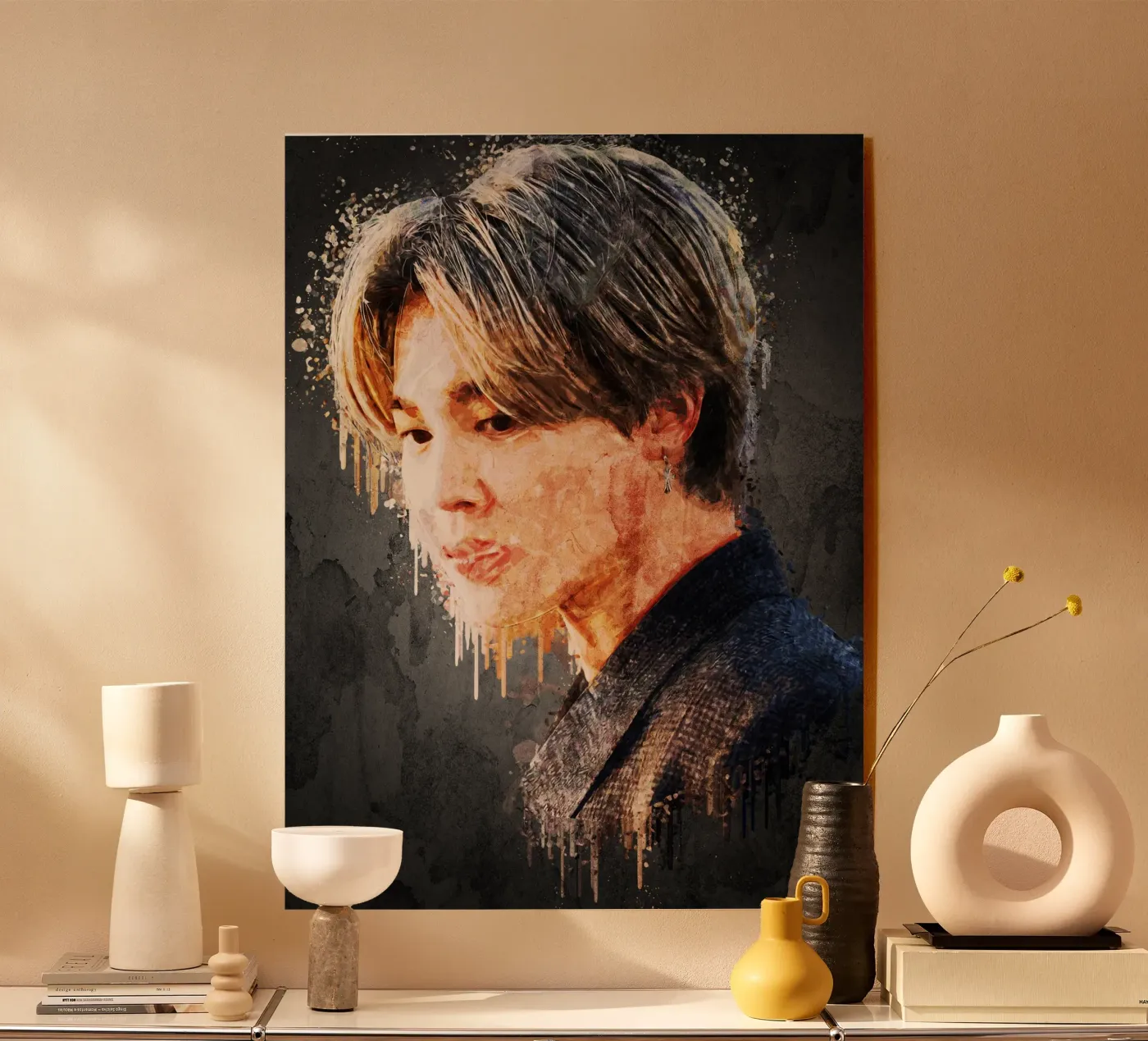 Jimin Acryl-Glas von Gunawan Rb