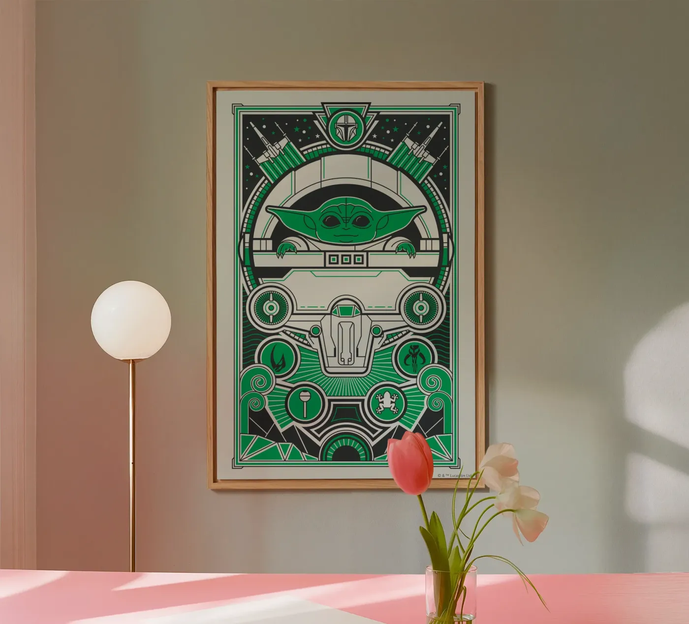 GROGU forex plate by Star Wars