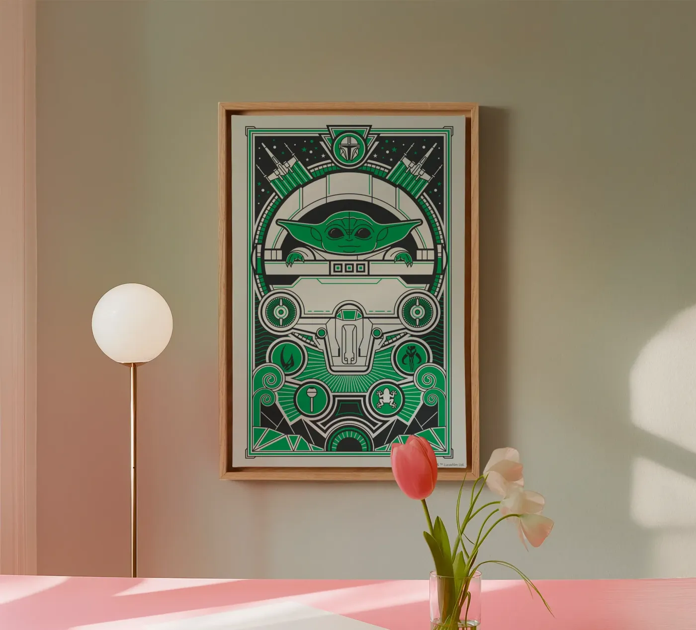GROGU canvas van Star Wars