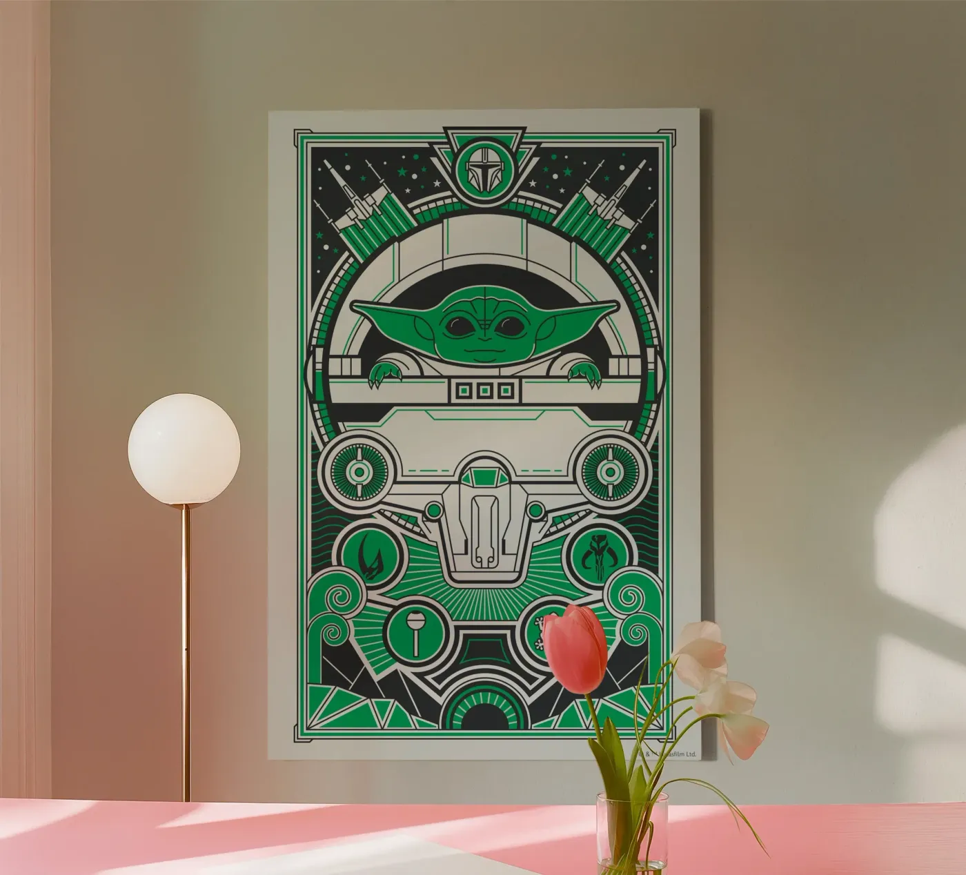 GROGU canvas van Star Wars