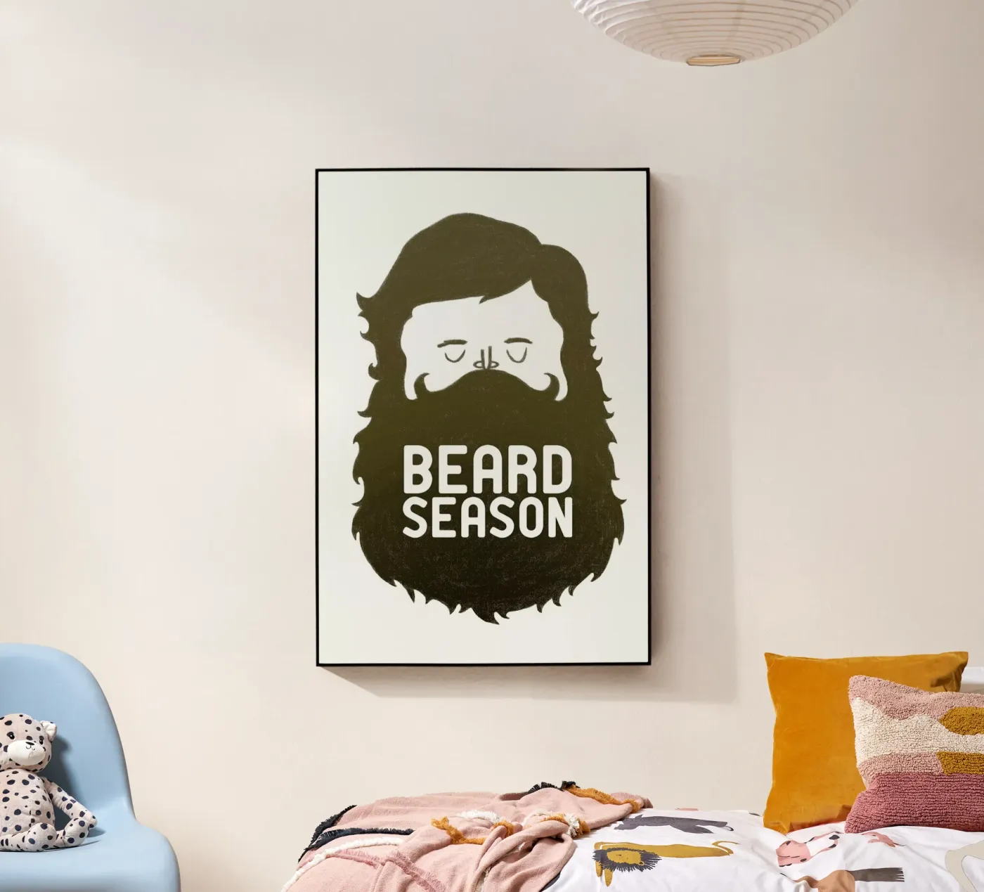 Beard Season plexiglass da Chase Kunz