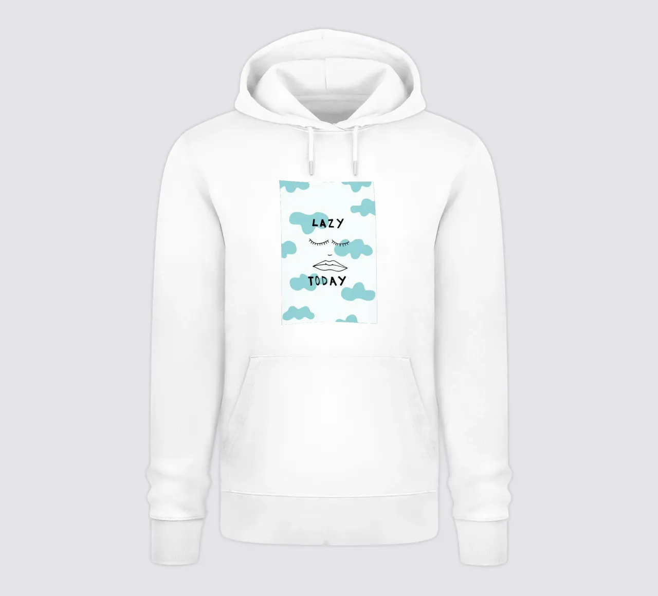 Lazy Today Clouds Hoodie von Vasare Nar