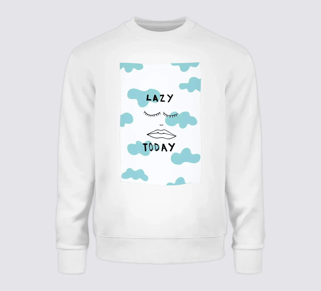 Lazy Today Clouds felpa da Vasare Nar