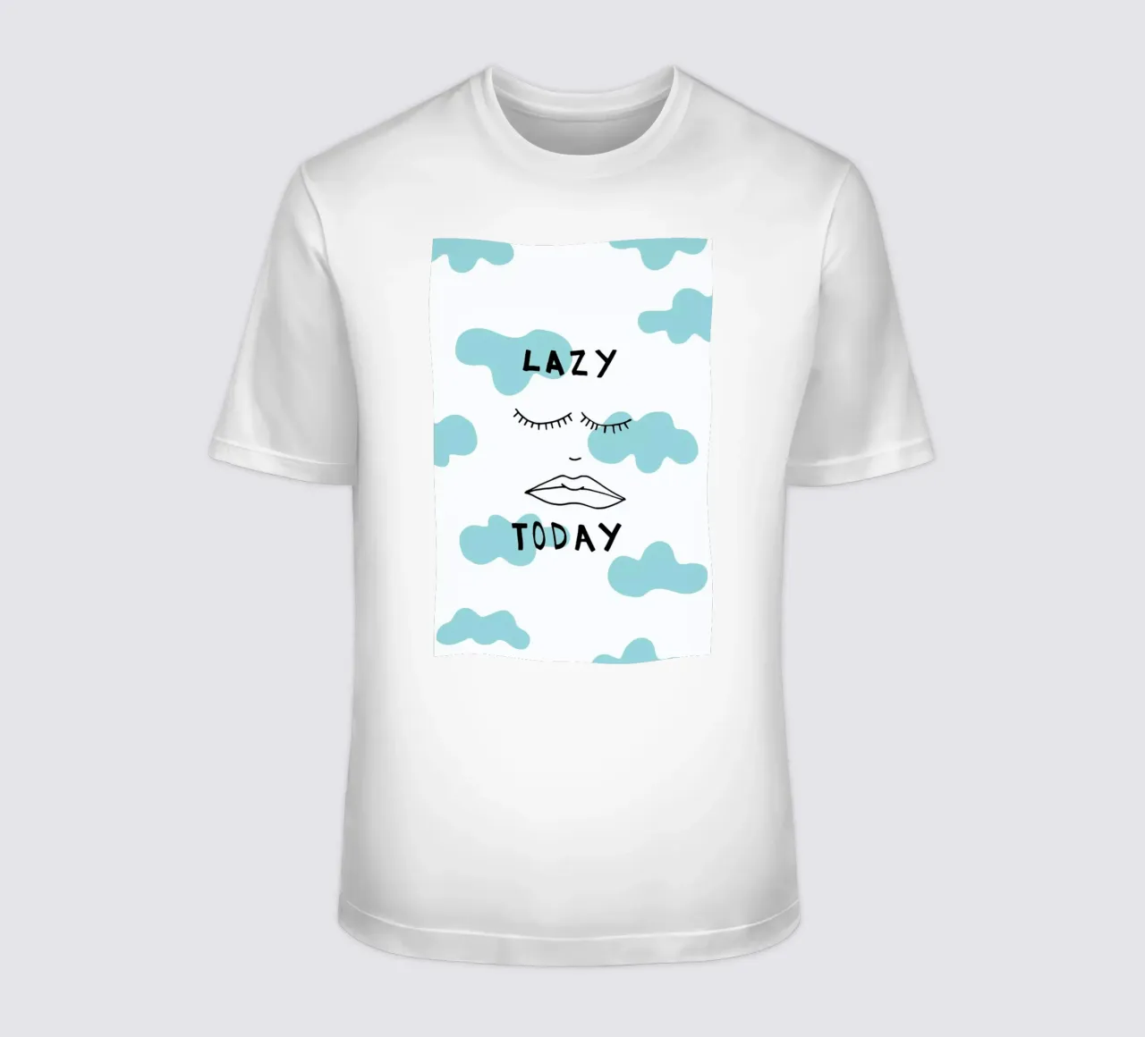 Lazy Today Clouds t-shirt da Vasare Nar