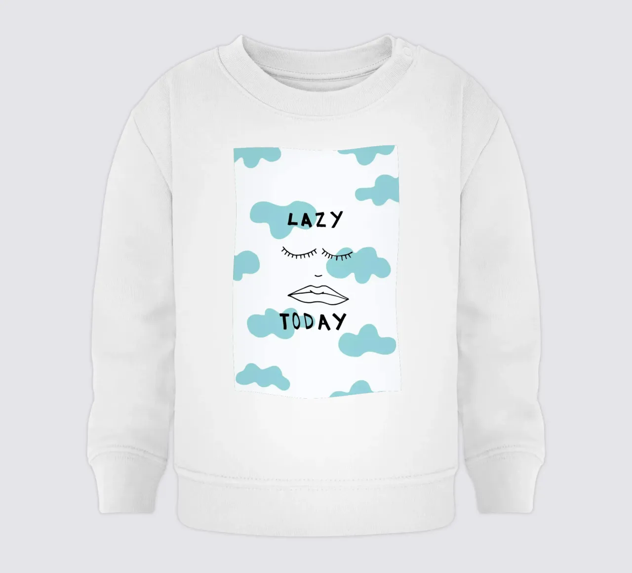 Lazy Today Clouds felpa neonato da Vasare Nar