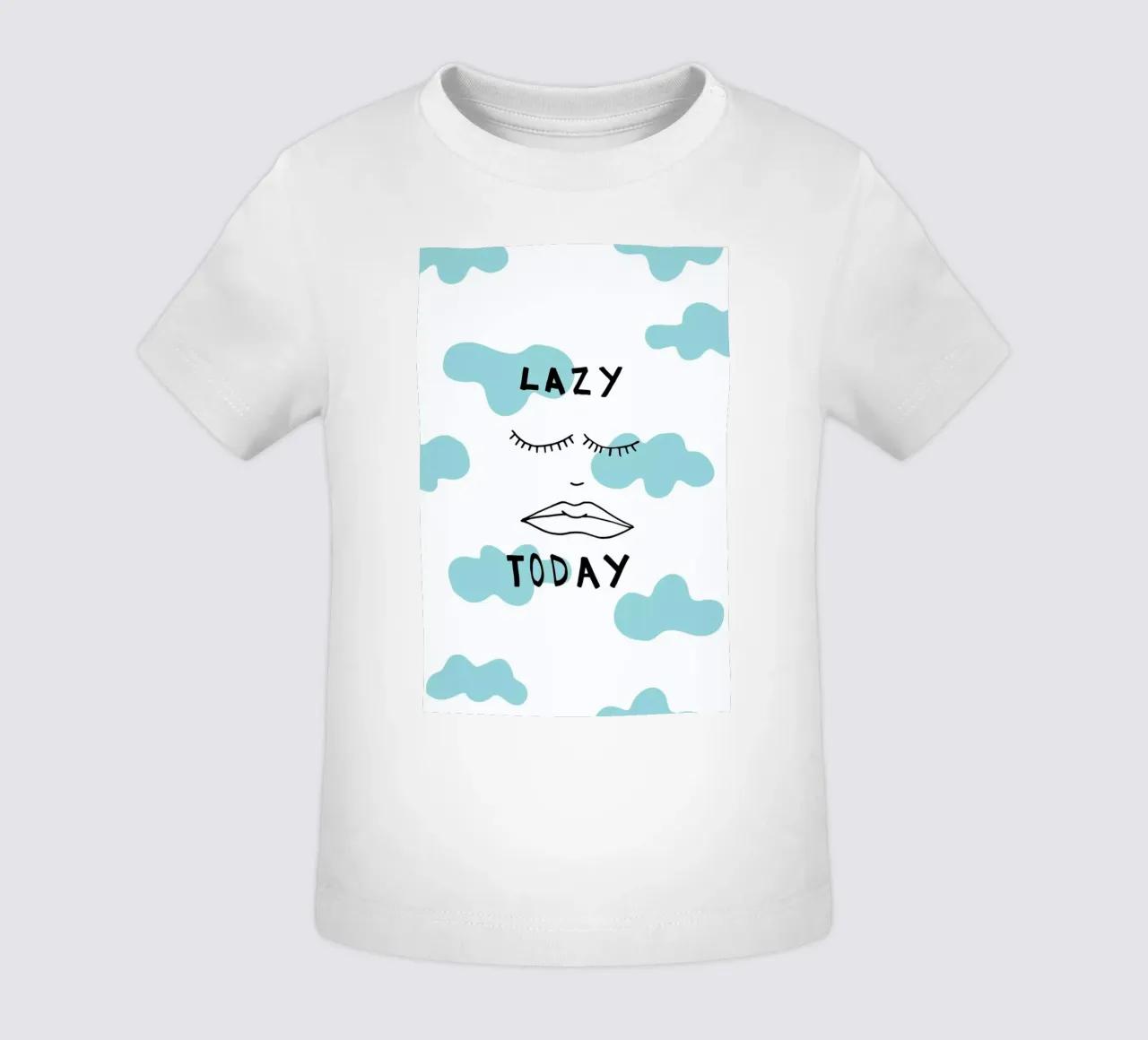 Lazy Today Clouds maglietta neonato da Vasare Nar