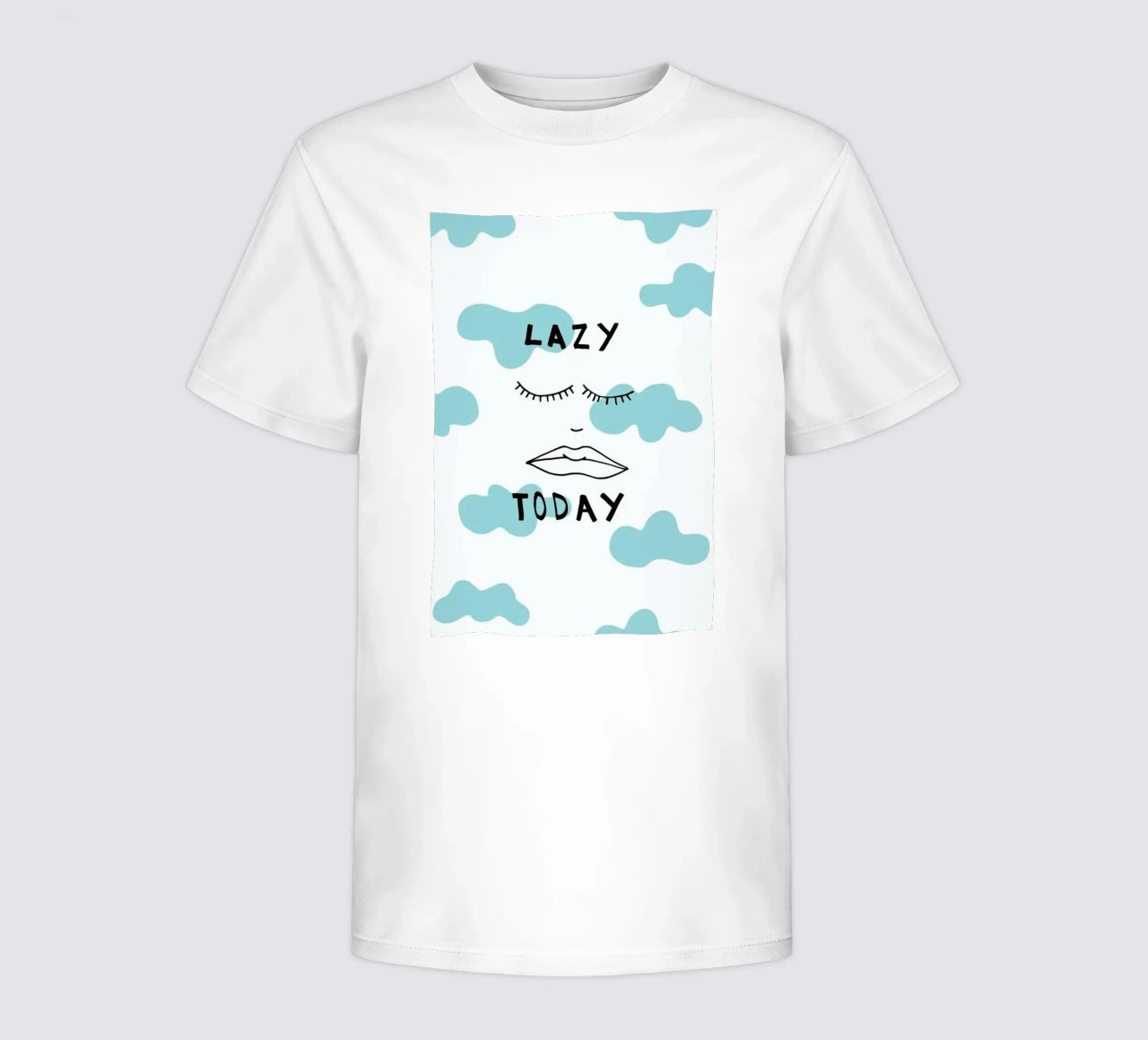 Lazy Today Clouds t-shirt bambini da Vasare Nar
