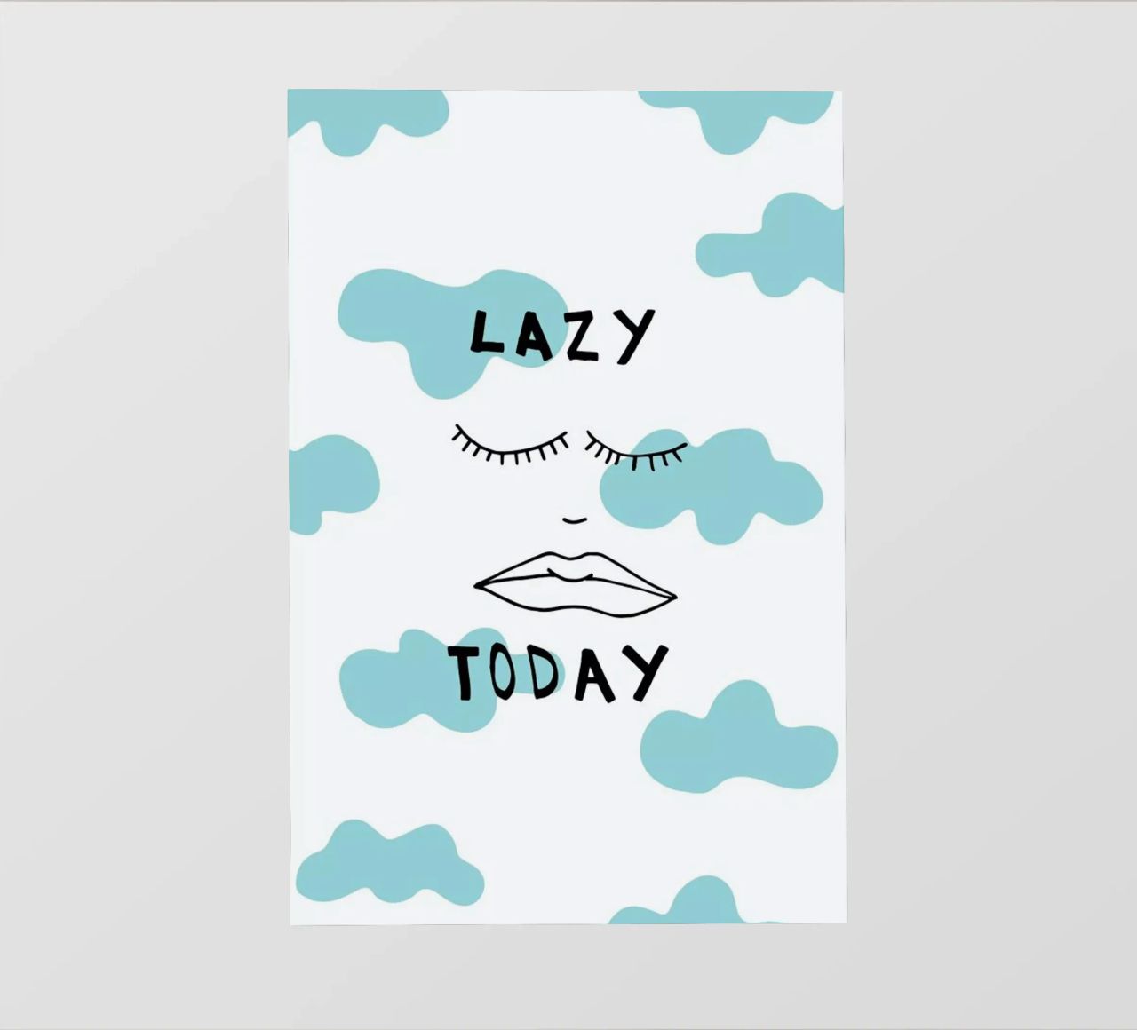 Lazy Today Clouds telo in pvc da Vasare Nar