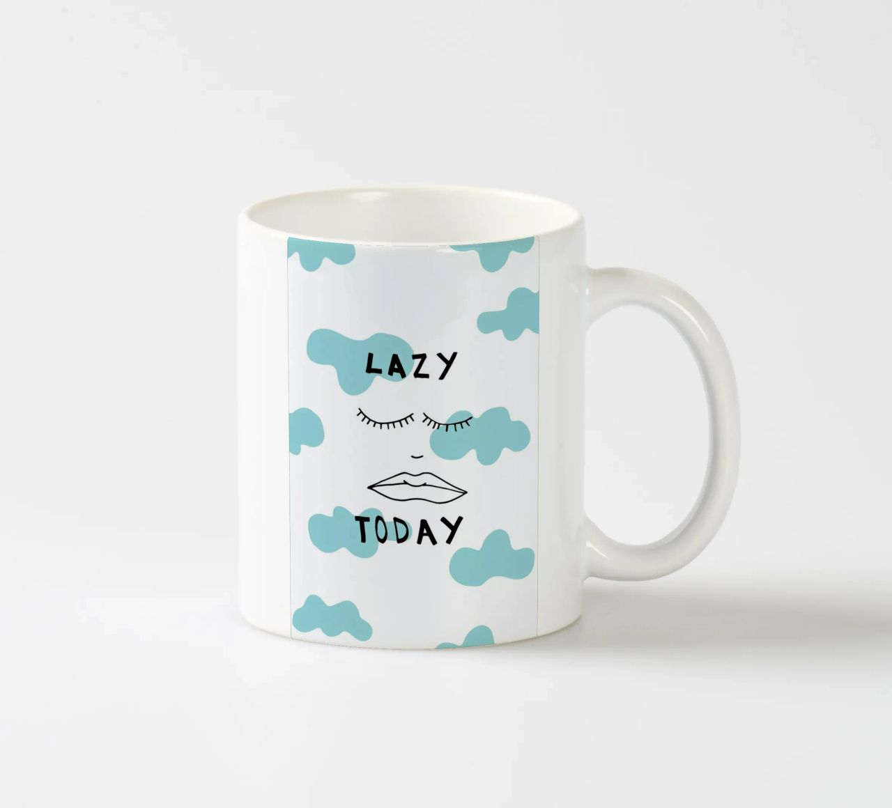 Lazy Today Clouds tazza in ceramica da Vasare Nar