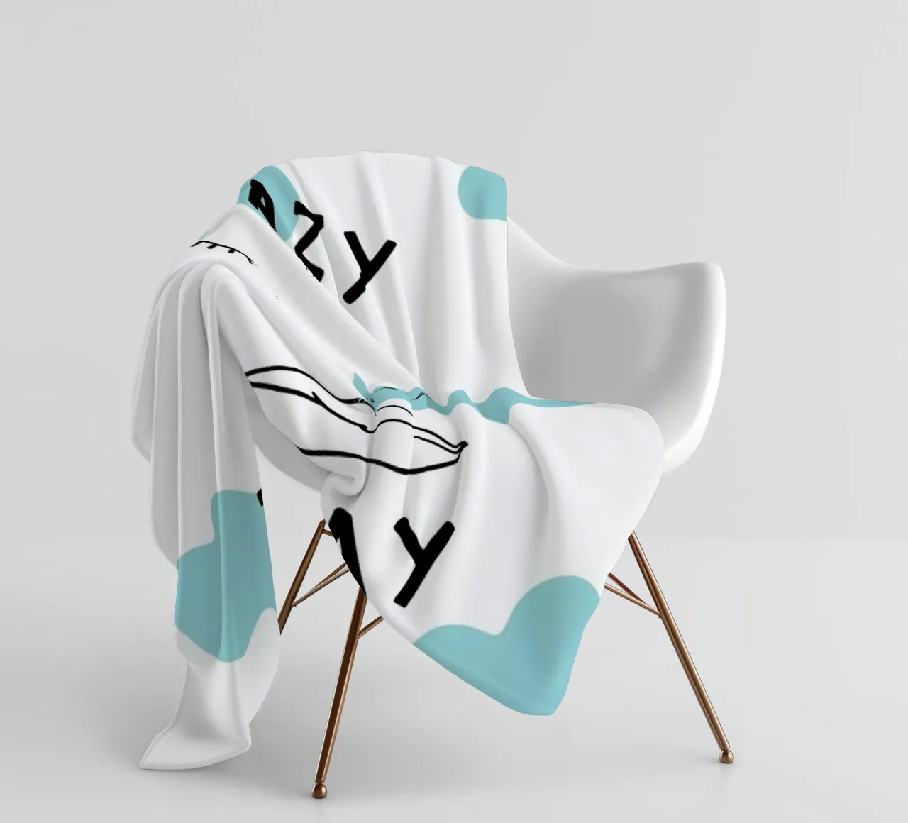 Lazy Today Clouds coperta in pile da Vasare Nar