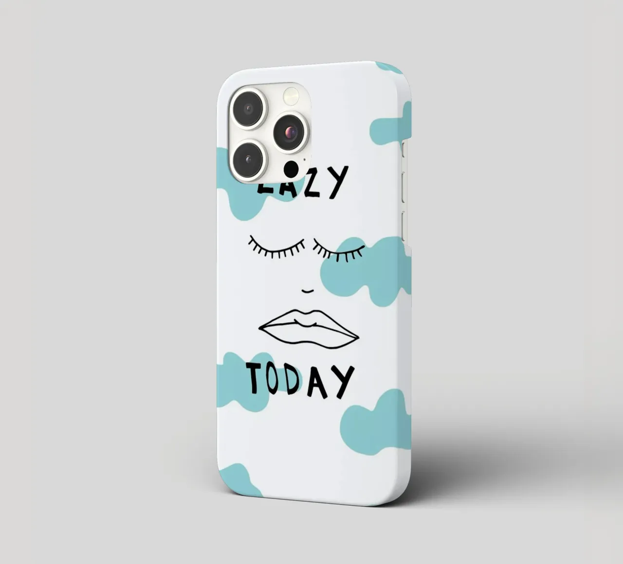 Lazy Today Clouds cover iphone da Vasare Nar