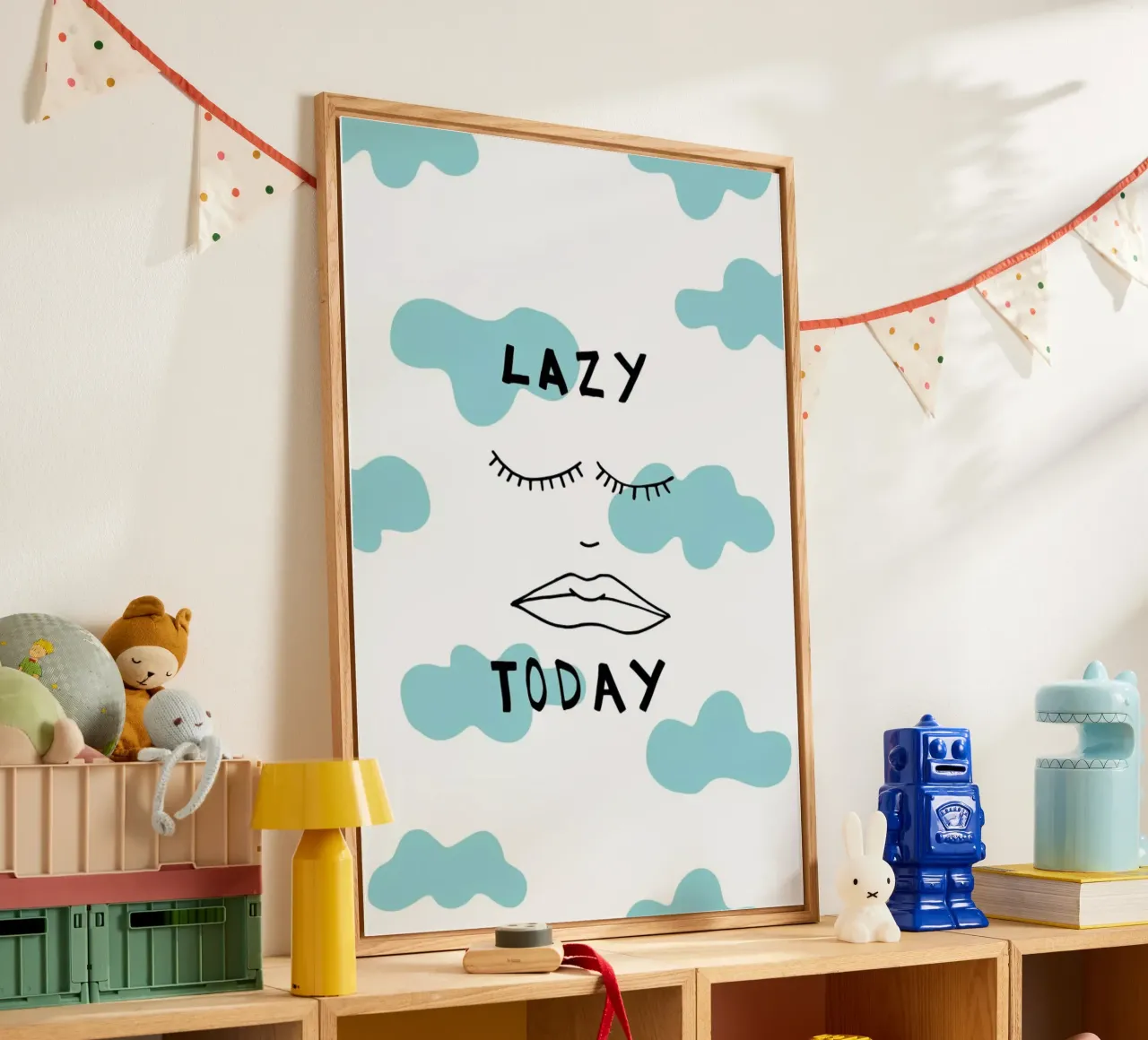 Lazy Today Clouds metacrilato de Vasare Nar