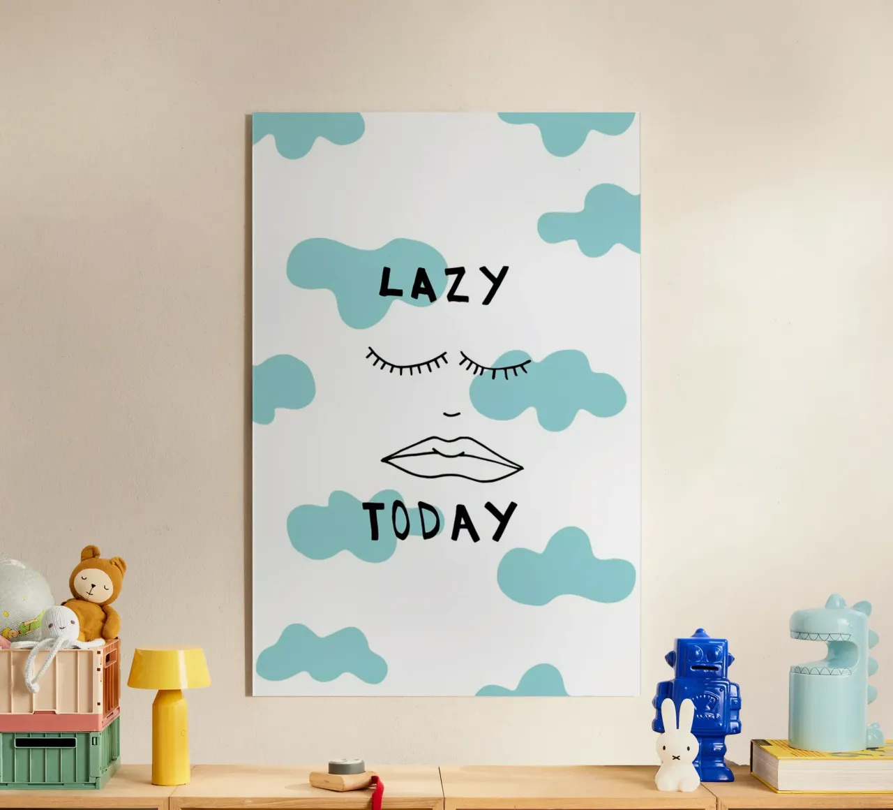 Lazy Today Clouds plexiglass da Vasare Nar